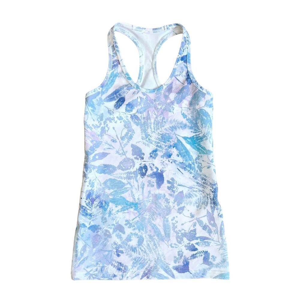Ivivva Girls Racerback Multicolor Blue Tank Size 12